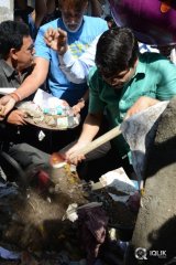 Telugu Film Industry Participate Swachh Hyderabad